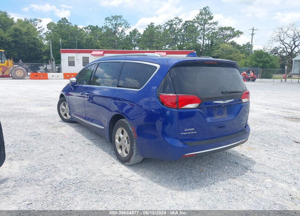 2018 CHRYSLER PACIFICA HYBRID LIMITED VIN: 2C4RC1N72JR258327