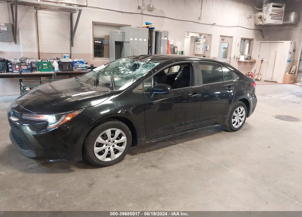 2021 TOYOTA COROLLA LE VIN: 5YFEPMAE7MP175599