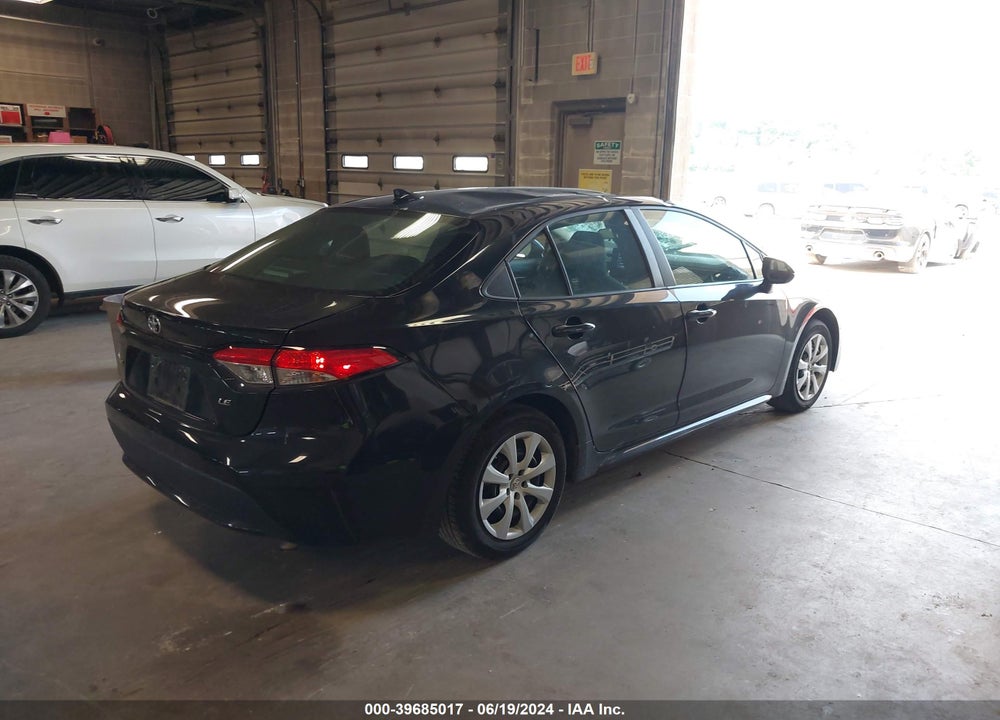 2021 TOYOTA COROLLA LE VIN: 5YFEPMAE7MP175599
