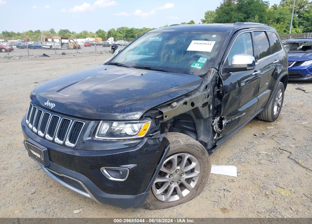 2014 JEEP GRAND CHEROKEE LIMITED VIN: 1C4RJFBGXEC111906
