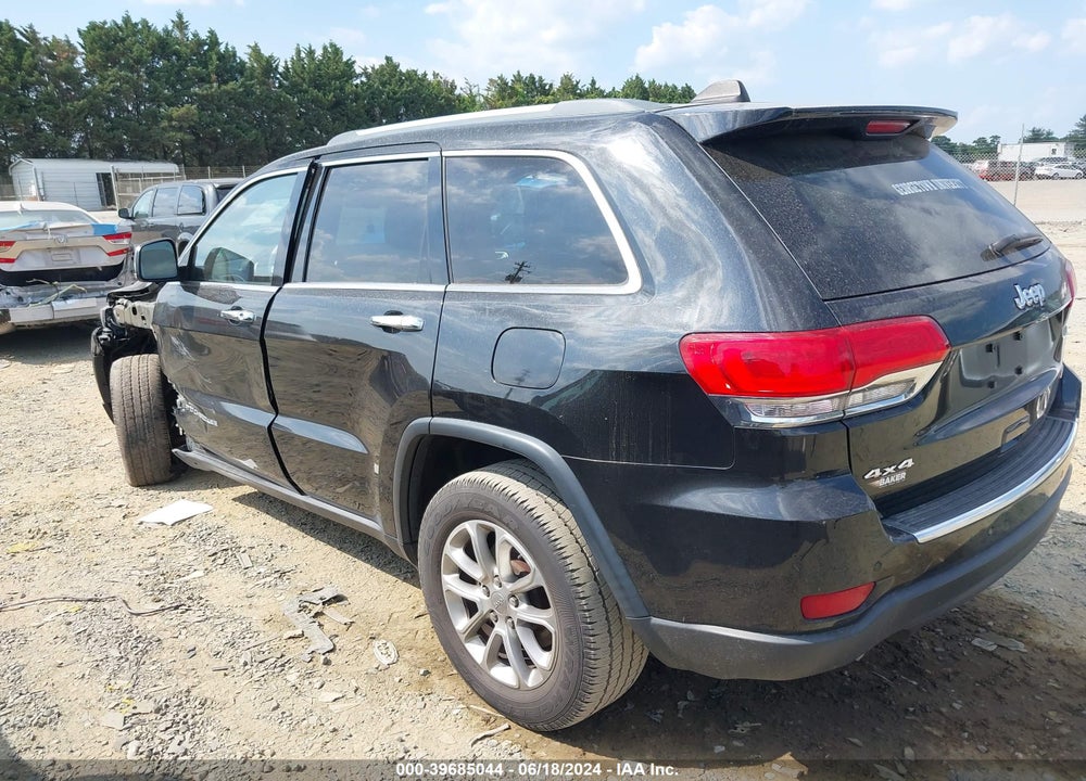 2014 JEEP GRAND CHEROKEE LIMITED VIN: 1C4RJFBGXEC111906