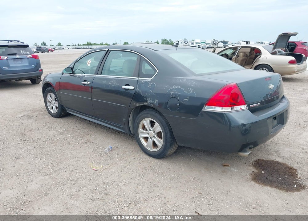 2012 CHEVROLET IMPALA VIN: 2G1WF5E3XC1331257