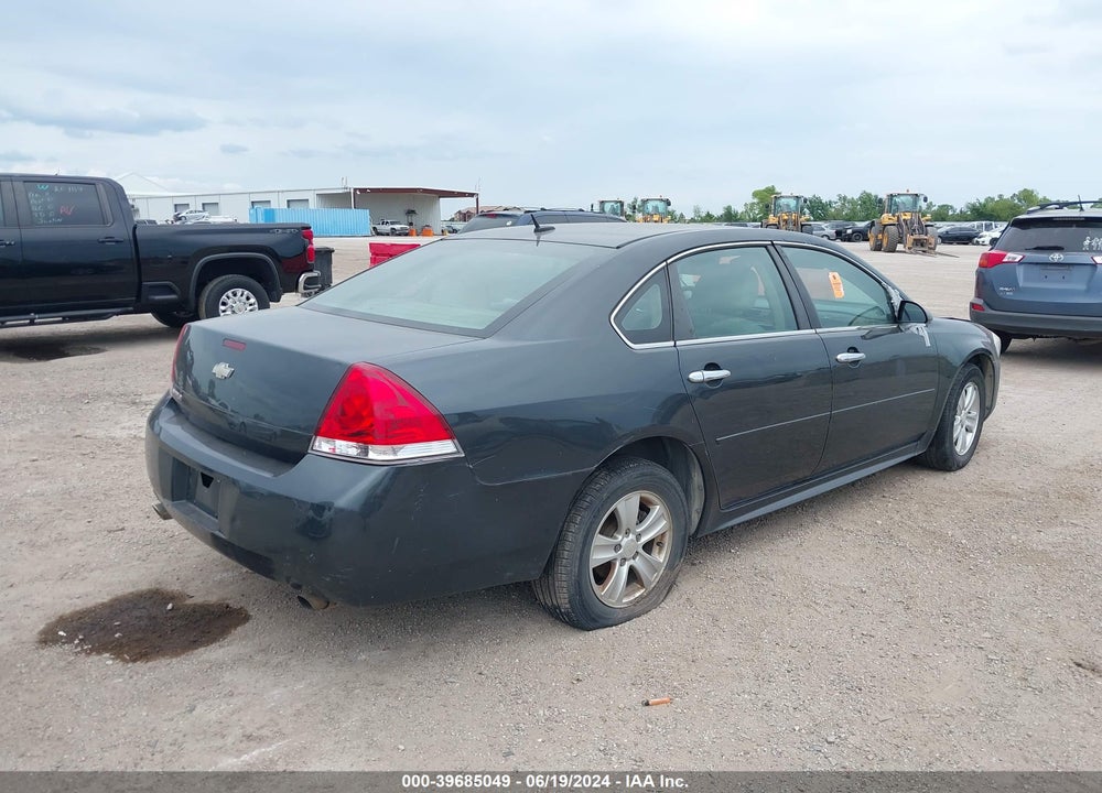 2012 CHEVROLET IMPALA VIN: 2G1WF5E3XC1331257