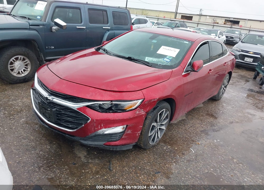 2021 CHEVROLET MALIBU FWD RS VIN: 1G1ZG5ST4MF048281