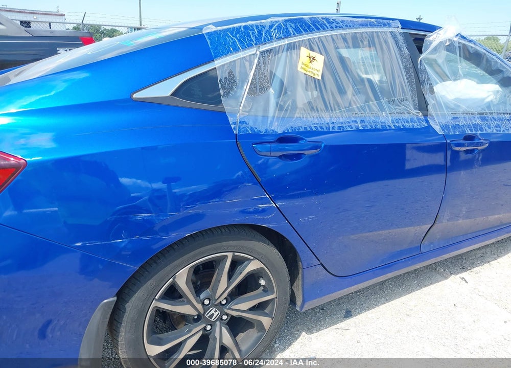 2019 HONDA CIVIC SPORT VIN: 2HGFC2F88KH548676