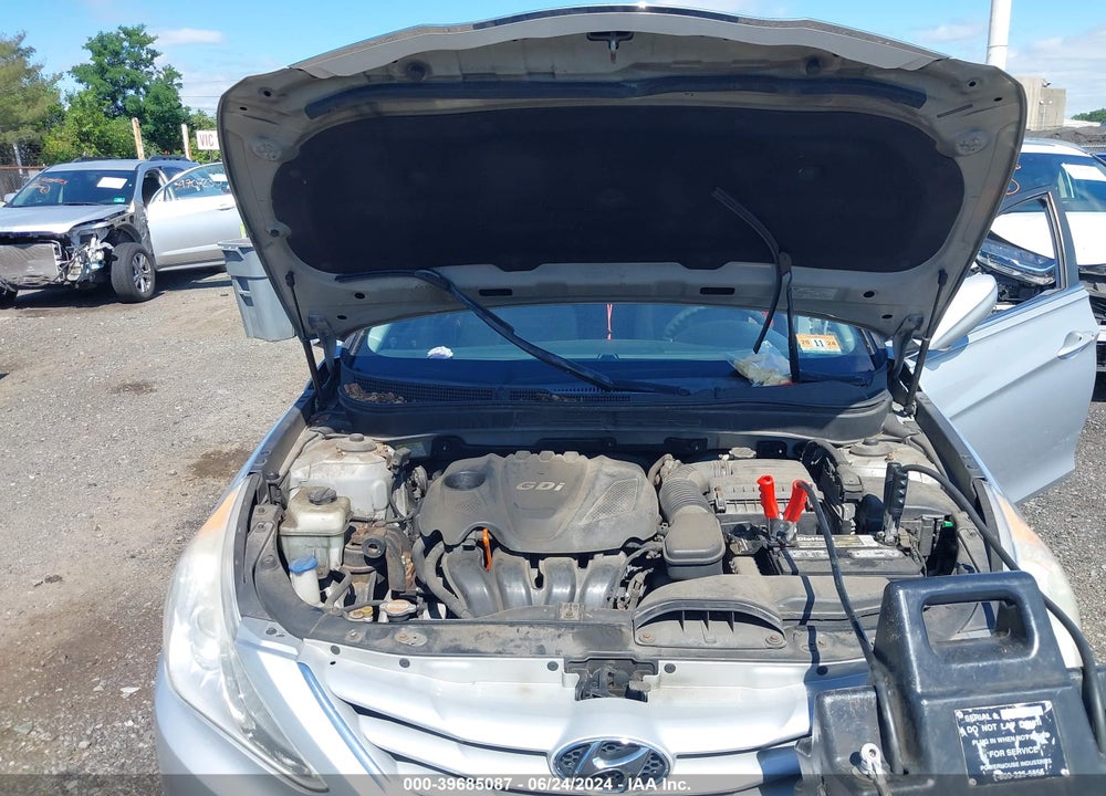 2012 HYUNDAI SONATA GLS VIN: 5NPEB4AC0CH427587