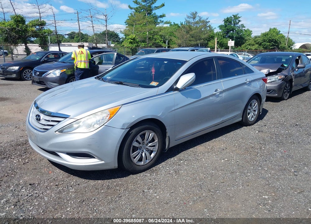 2012 HYUNDAI SONATA GLS VIN: 5NPEB4AC0CH427587