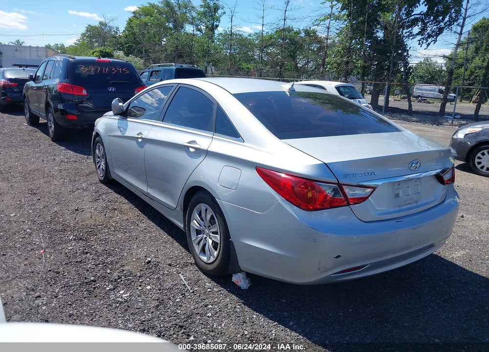 2012 HYUNDAI SONATA GLS VIN: 5NPEB4AC0CH427587