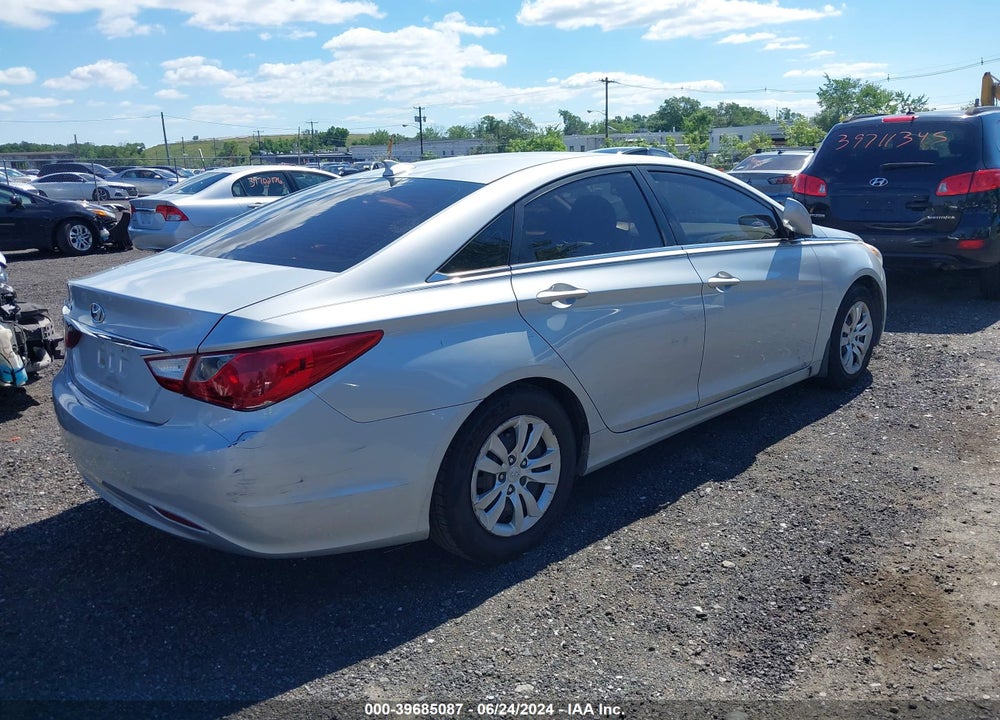 2012 HYUNDAI SONATA GLS VIN: 5NPEB4AC0CH427587