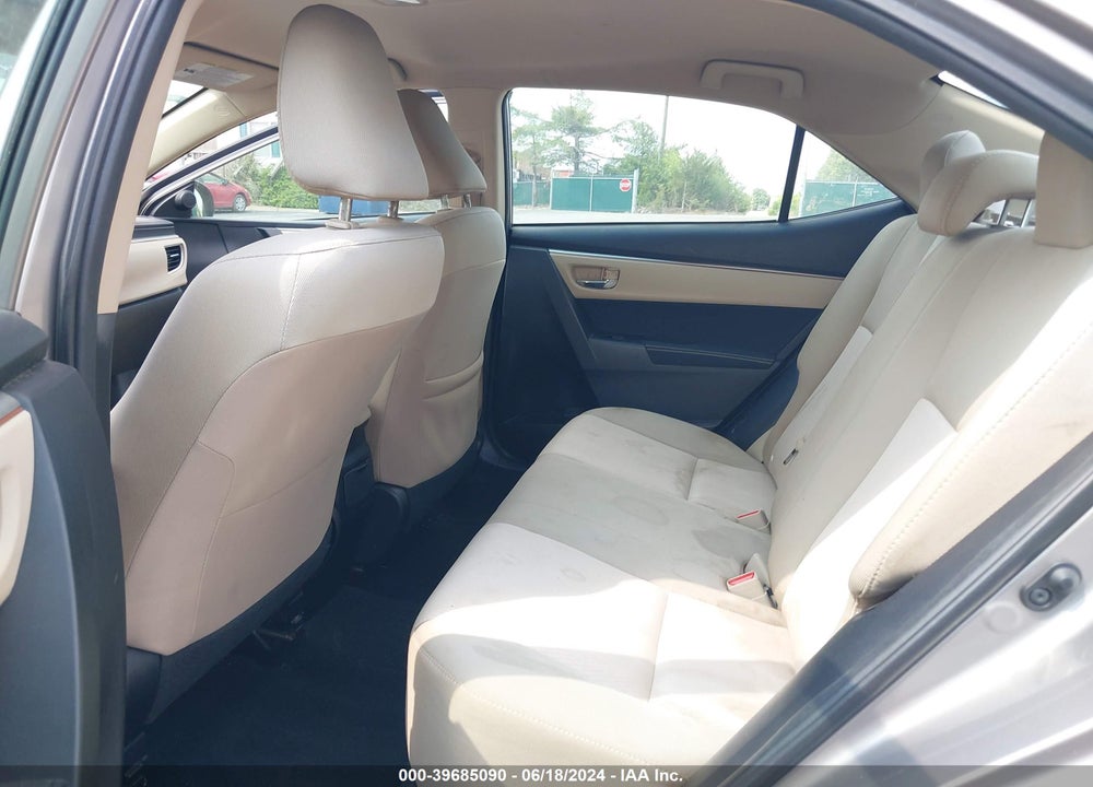 2014 TOYOTA COROLLA LE VIN: 2T1BURHE7EC125091