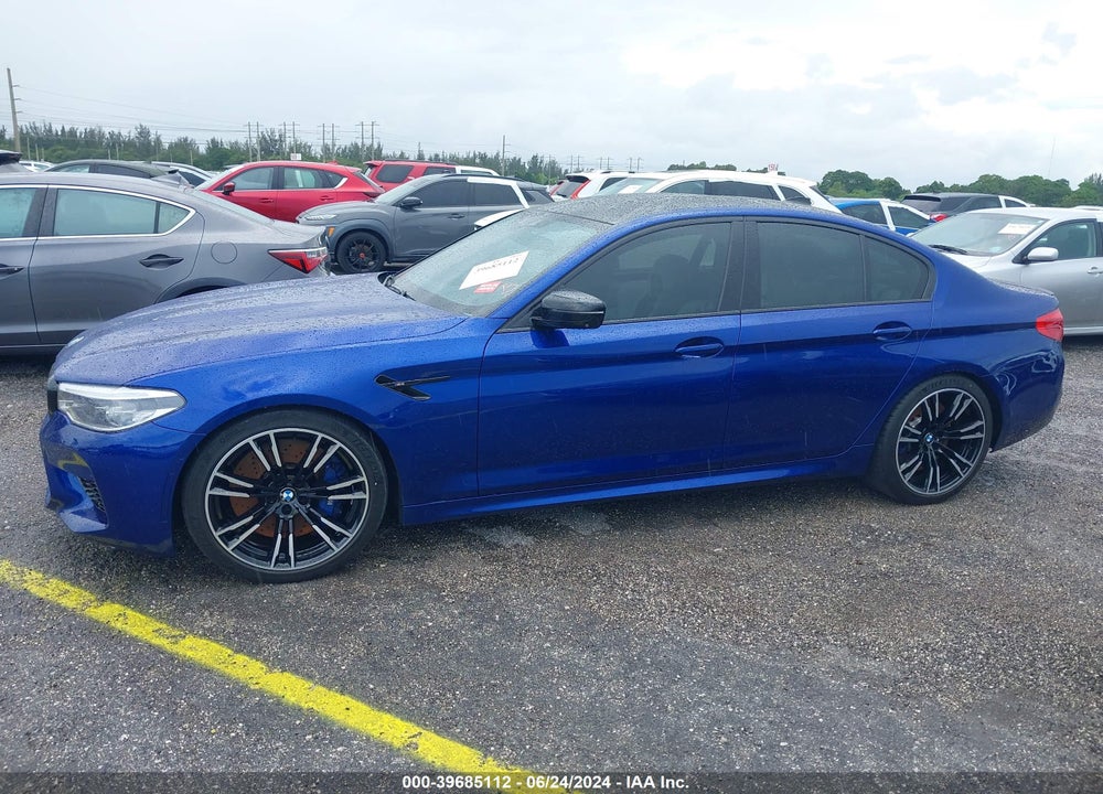 2019 BMW M5 COMPETITION VIN: WBSJF0C54KB285179
