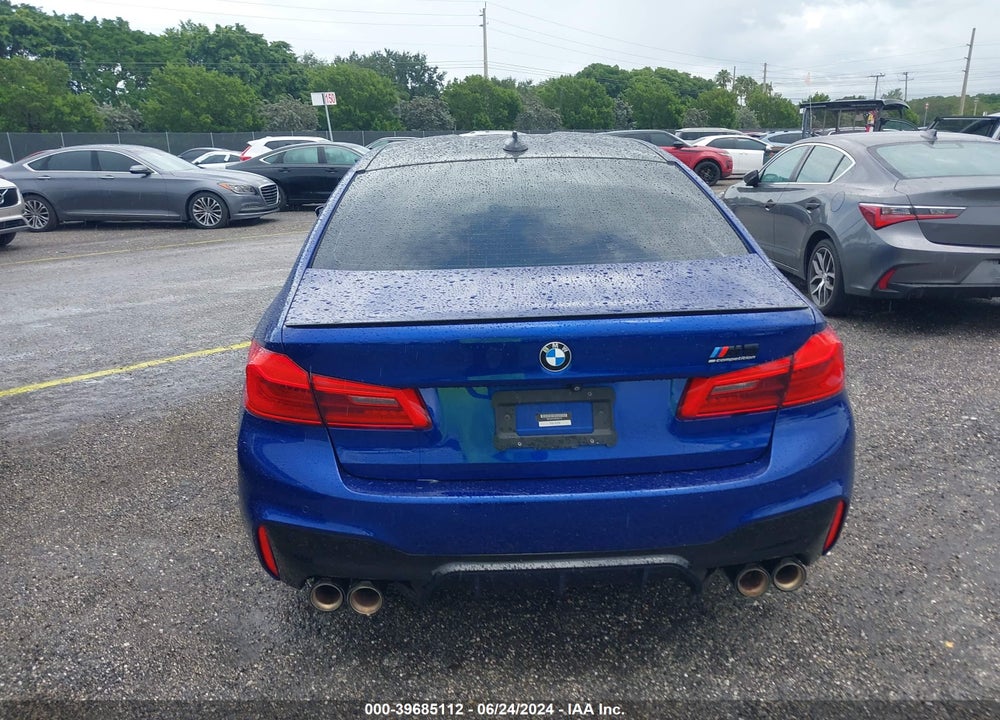 2019 BMW M5 COMPETITION VIN: WBSJF0C54KB285179
