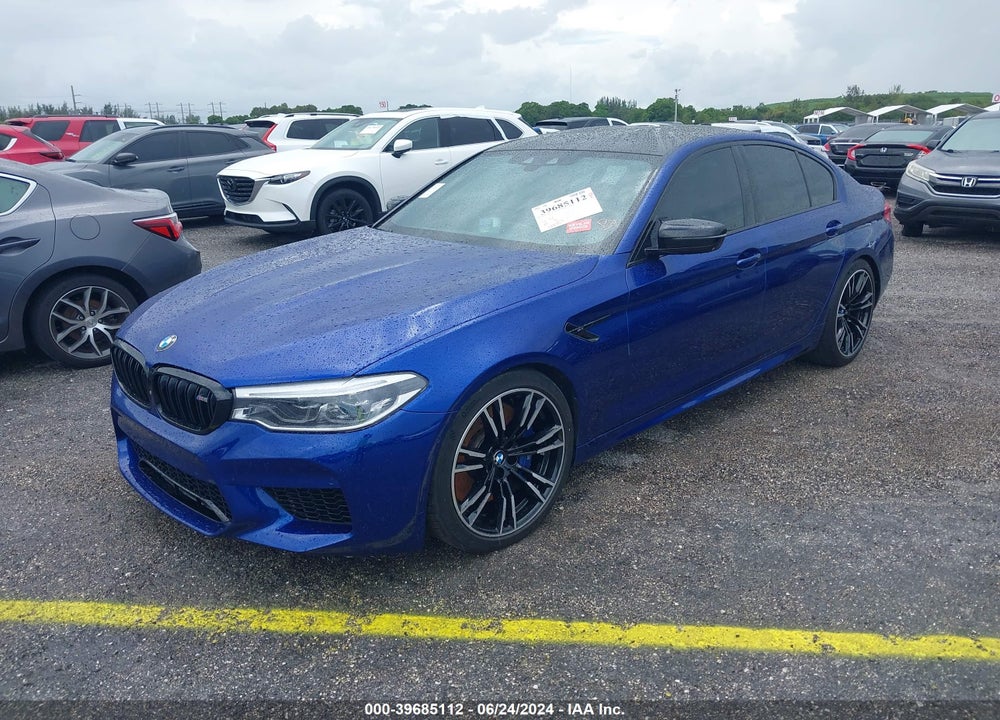 2019 BMW M5 COMPETITION VIN: WBSJF0C54KB285179