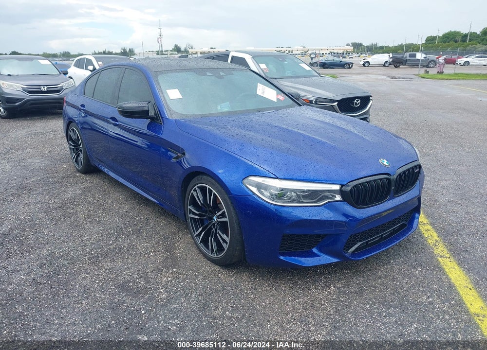 2019 BMW M5 COMPETITION VIN: WBSJF0C54KB285179