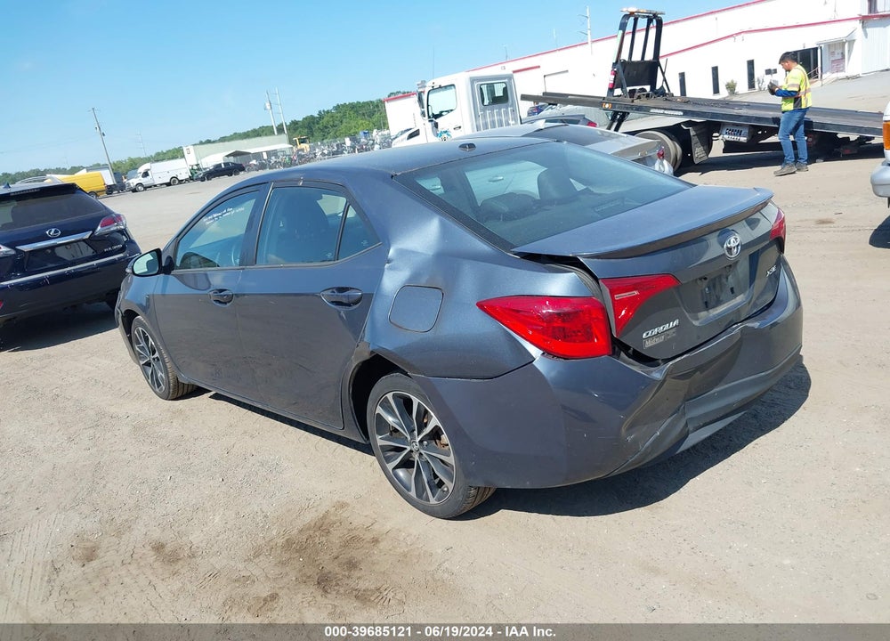 2017 TOYOTA COROLLA XSE VIN: 2T1BURHE2HC943574