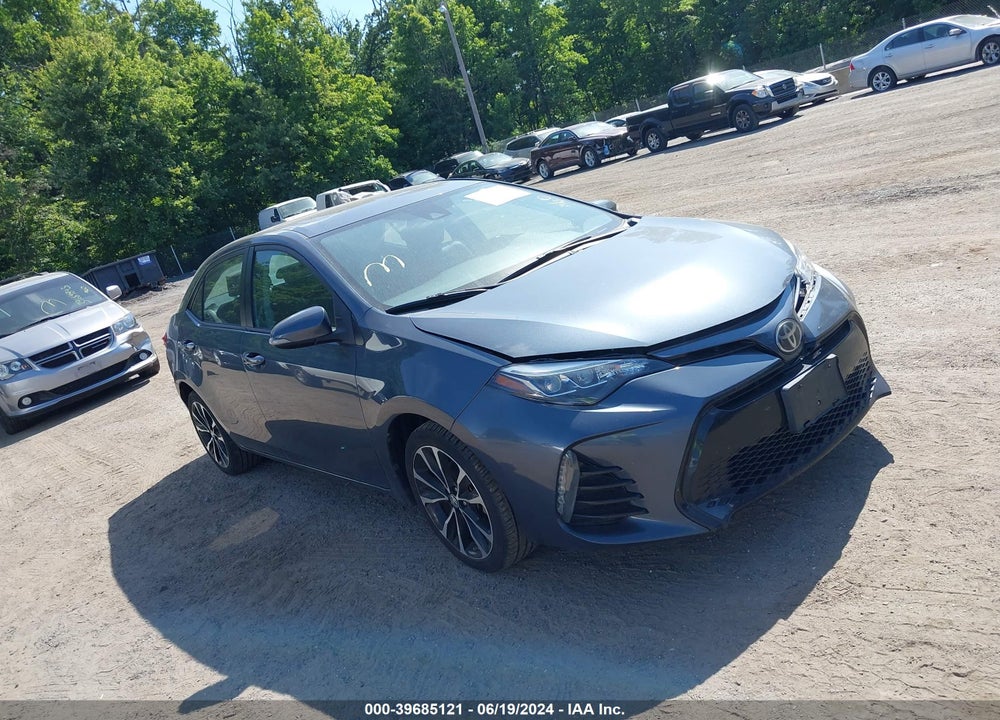 2017 TOYOTA COROLLA XSE VIN: 2T1BURHE2HC943574