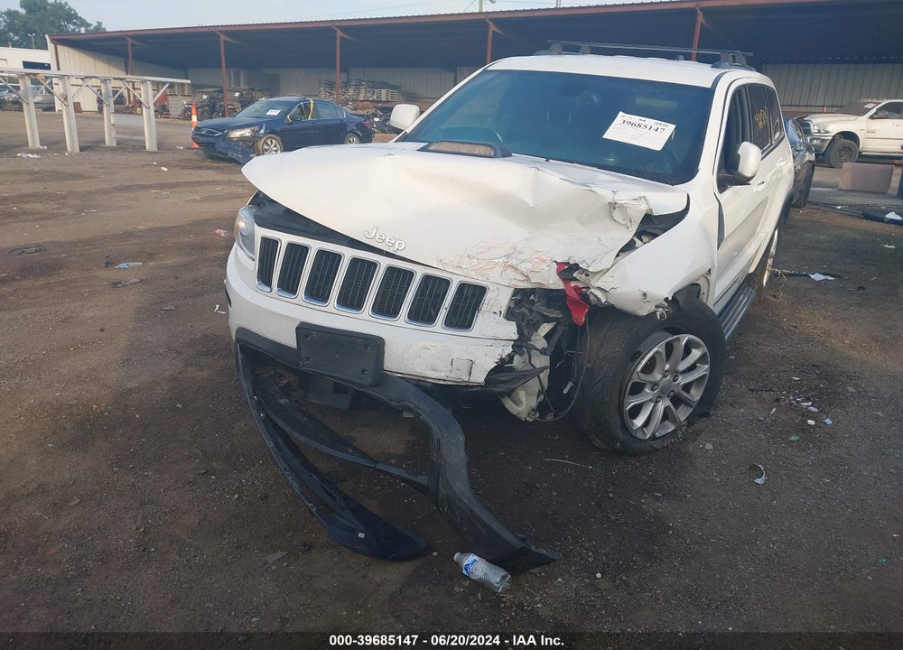 2014 JEEP GRAND CHEROKEE LAREDO VIN: 1C4RJFAG1EC391863