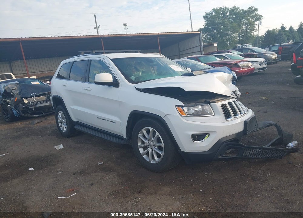 2014 JEEP GRAND CHEROKEE LAREDO VIN: 1C4RJFAG1EC391863