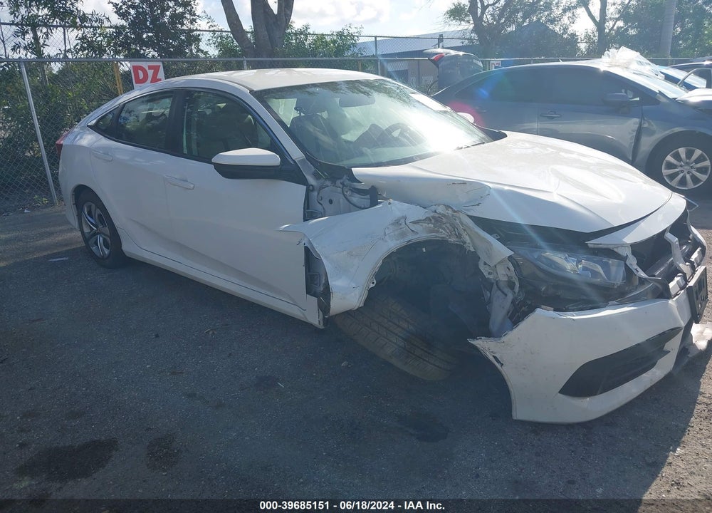 2018 HONDA CIVIC LX VIN: 19XFC2F50JE023870