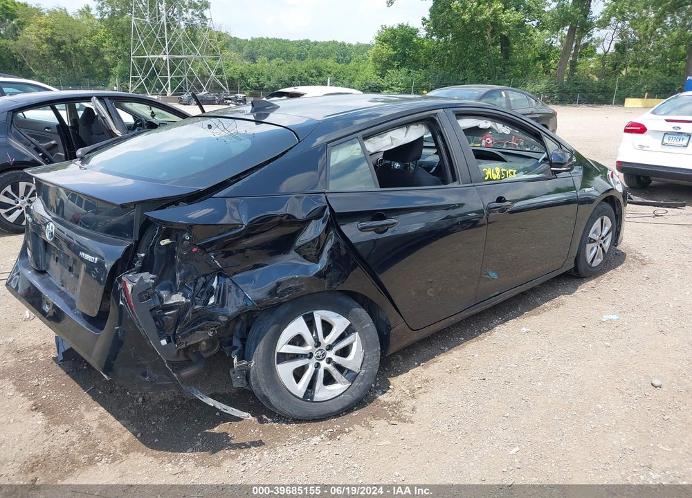 2016 TOYOTA PRIUS THREE VIN: JTDKARFU4G3008437