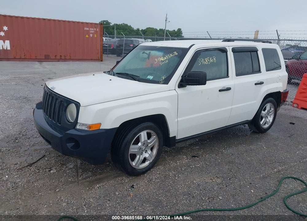 2008 JEEP PATRIOT SPORT VIN: 1J8FT28W28D572903
