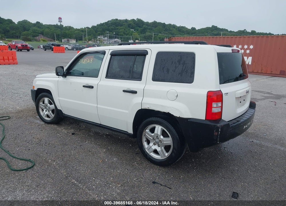2008 JEEP PATRIOT SPORT VIN: 1J8FT28W28D572903