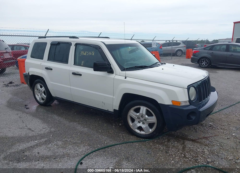 2008 JEEP PATRIOT SPORT VIN: 1J8FT28W28D572903