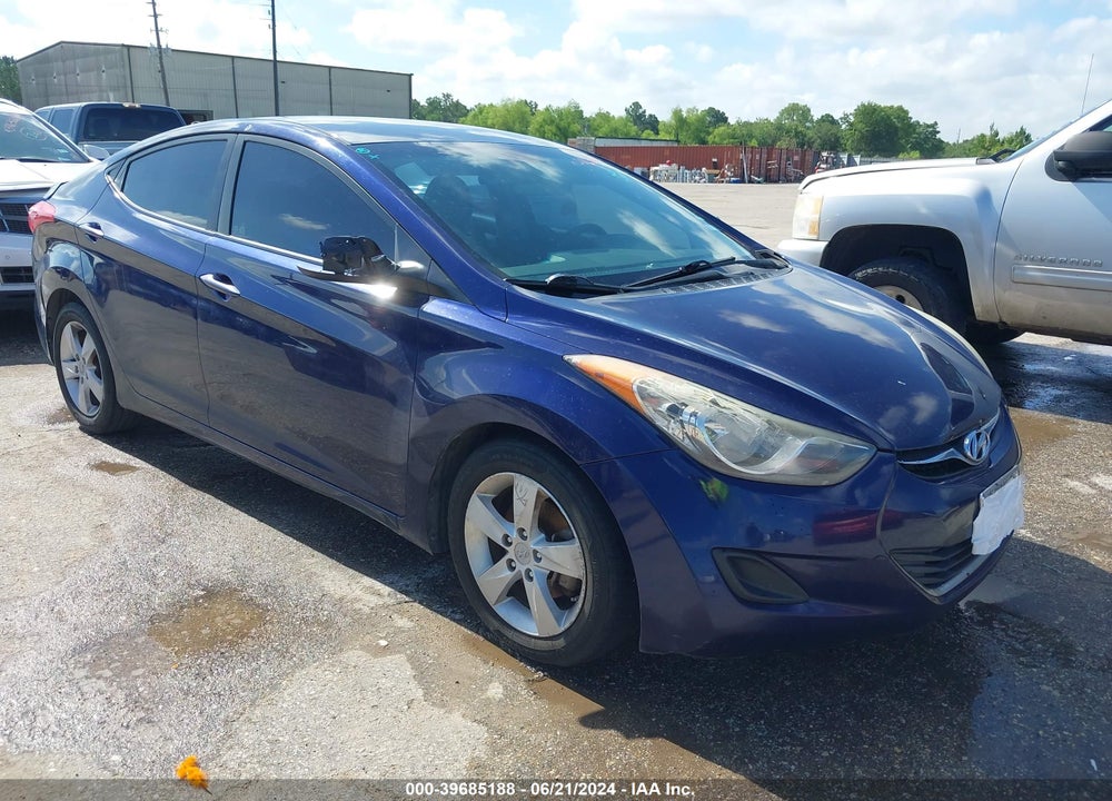 2013 HYUNDAI ELANTRA GLS VIN: 5NPDH4AEXDH309351