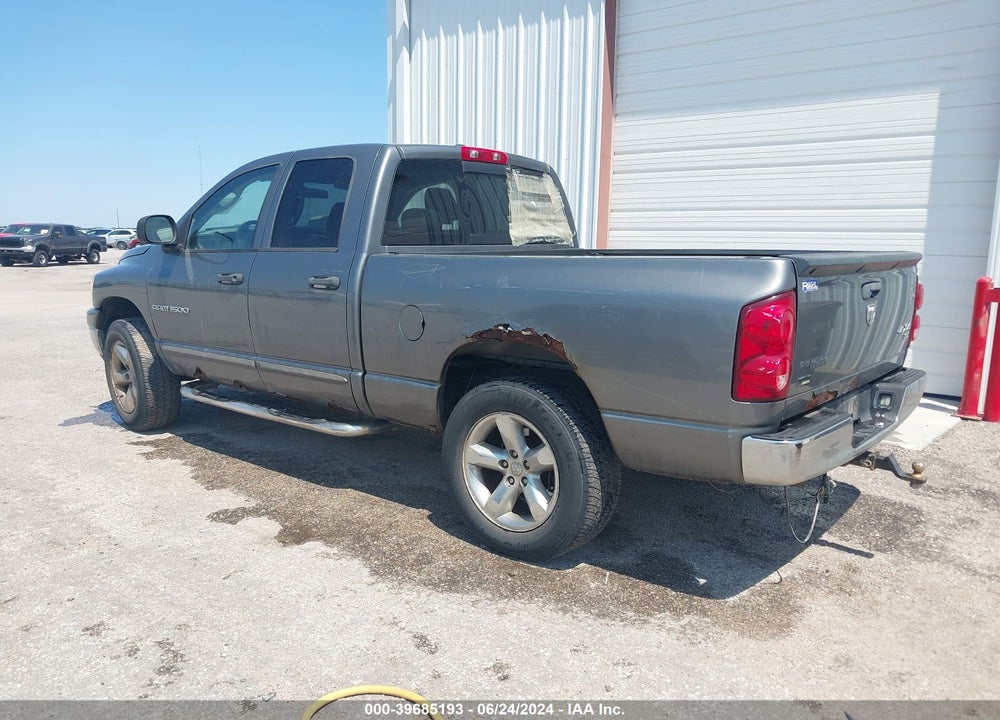 2007 DODGE RAM 1500 SLT/TRX4 OFF ROAD/SPORT VIN: 1D7HU18P87S115965