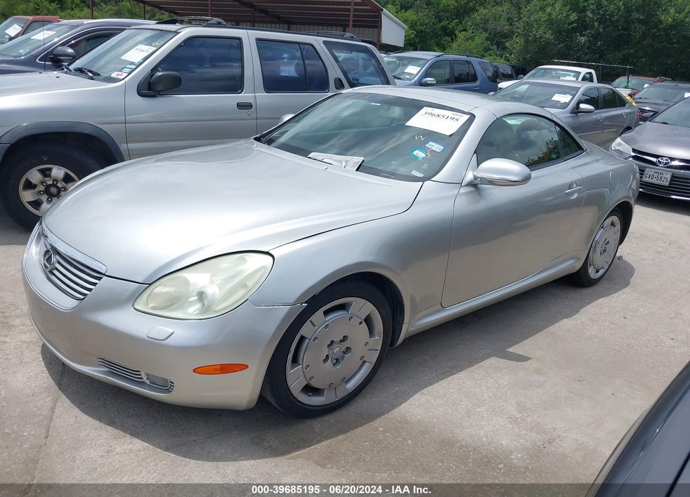 2002 LEXUS SC 430 VIN: JTHFN48Y920034128