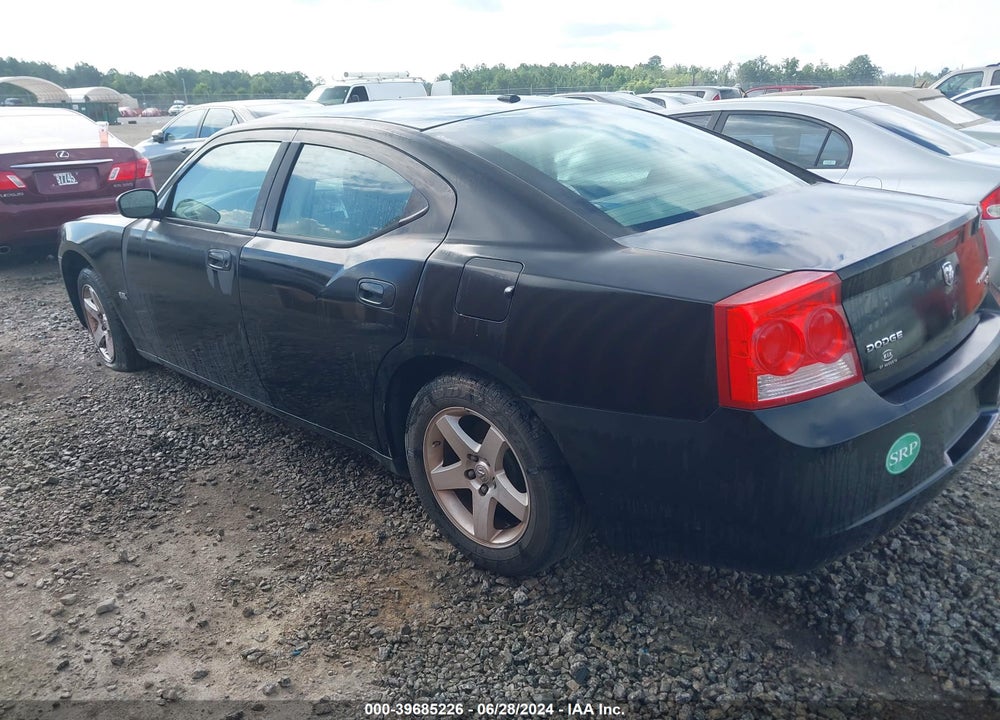 2009 DODGE CHARGER SXT VIN: 2B3KA33V99H561371
