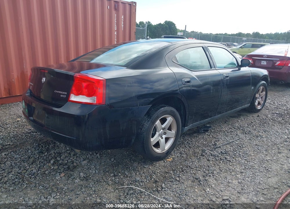 2009 DODGE CHARGER SXT VIN: 2B3KA33V99H561371