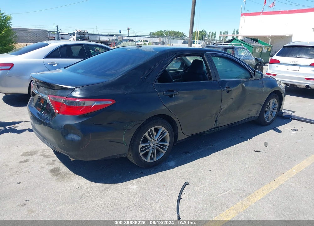 2016 TOYOTA CAMRY SE VIN: 4T1BF1FK9GU185282