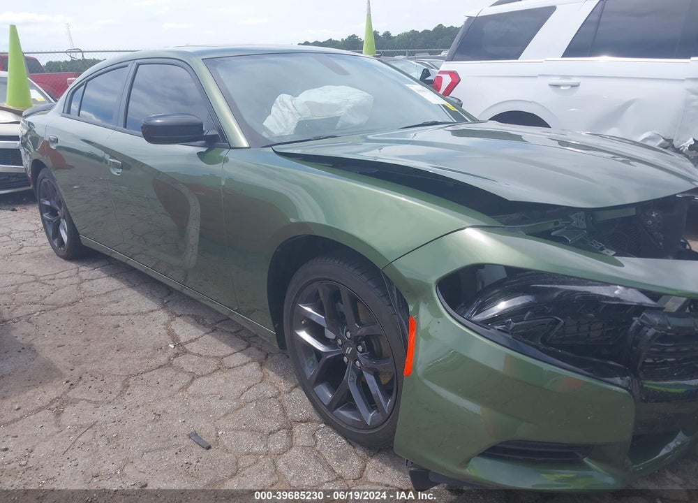 2022 DODGE CHARGER SXT RWD VIN: 2C3CDXBGXNH103714