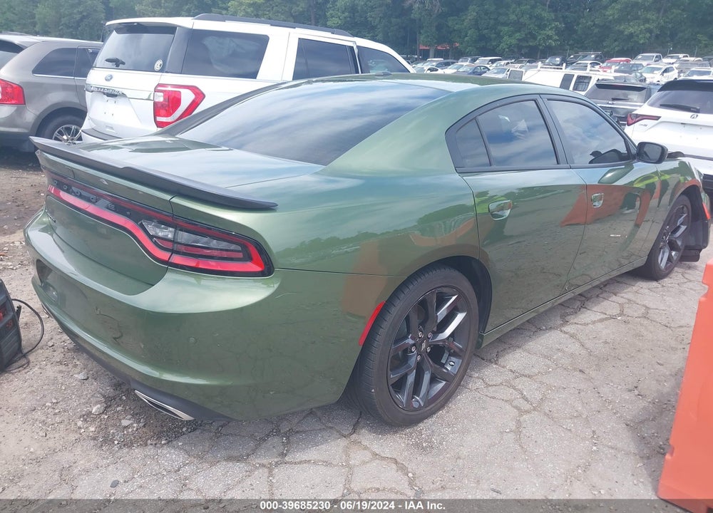 2022 DODGE CHARGER SXT RWD VIN: 2C3CDXBGXNH103714