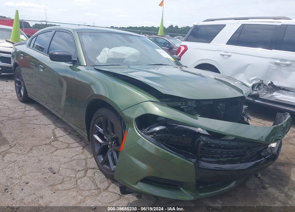 2022 DODGE CHARGER SXT RWD VIN: 2C3CDXBGXNH103714
