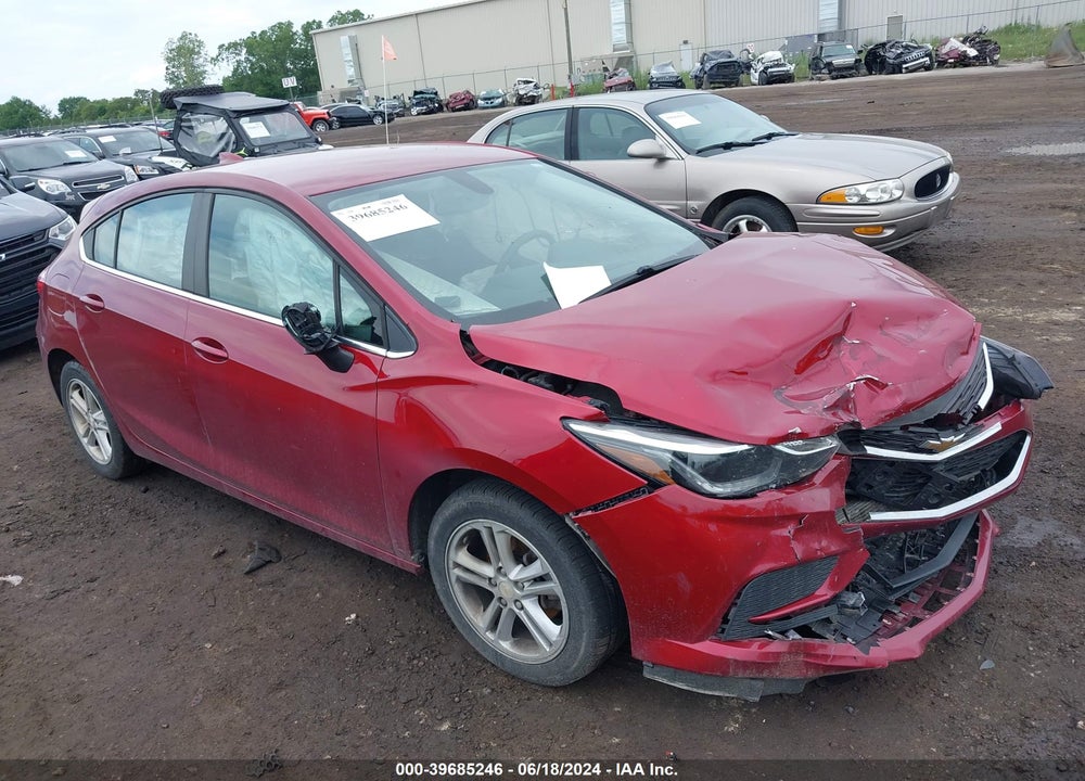2017 CHEVROLET CRUZE LT AUTO VIN: 3G1BE6SMXHS520801