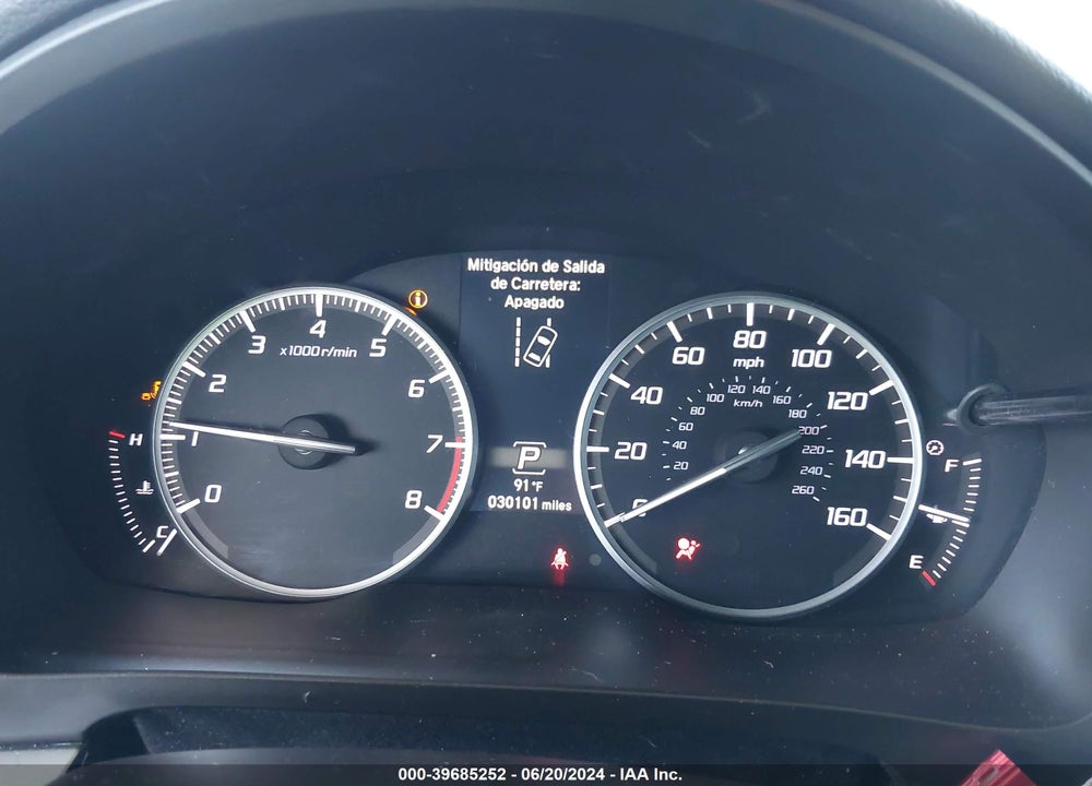 2020 ACURA ILX PREMIUM PACKAGE/TECHNOLOGY PACKAGE VIN: 19UDE2F71LA008580