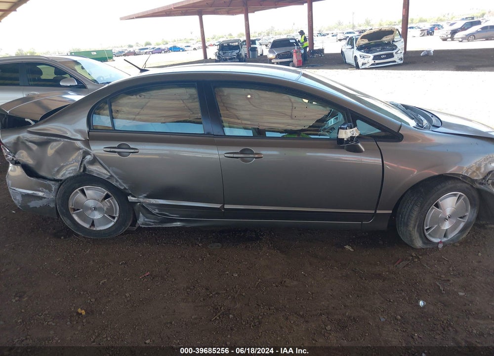 2008 HONDA CIVIC HYBRID VIN: JHMFA36278S001498