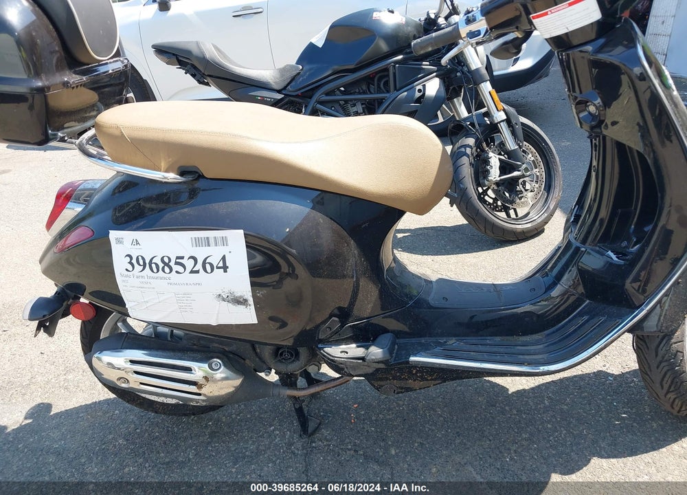 2022 VESPA PRIMAVERA/SPRINT 50 VIN: ZAPCA06B0N5104709