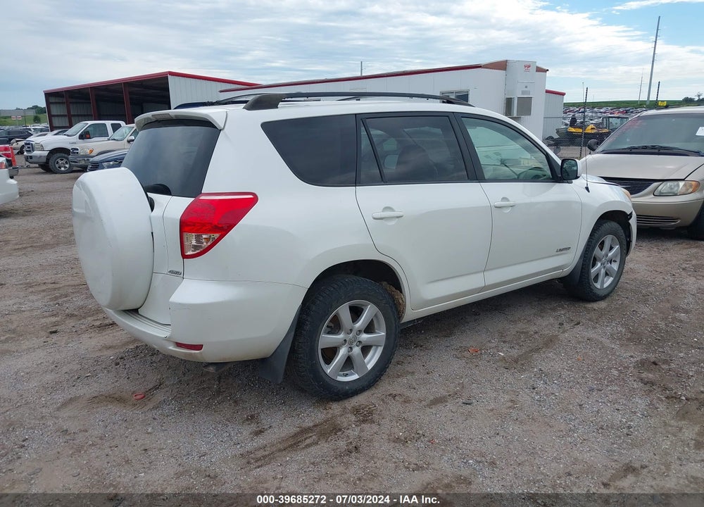 2008 TOYOTA RAV4 LIMITED VIN: JTMBD31V685125978