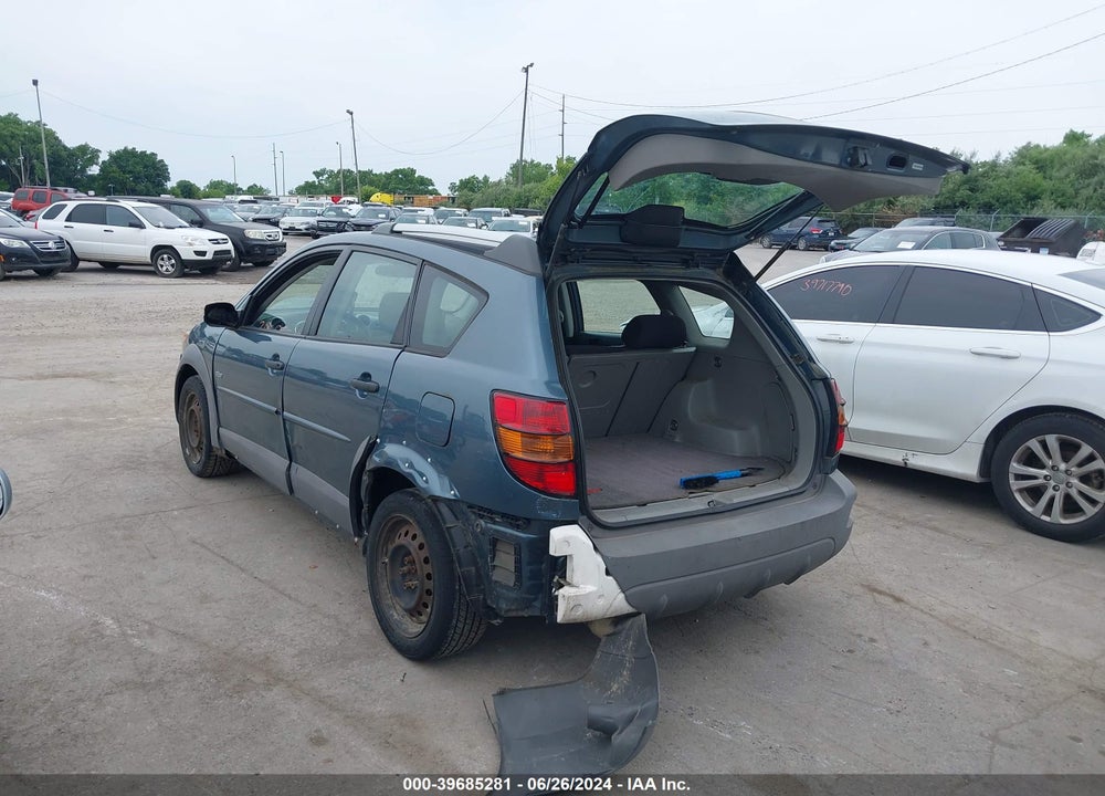 2008 PONTIAC VIBE VIN: 5Y2SL65808Z403999