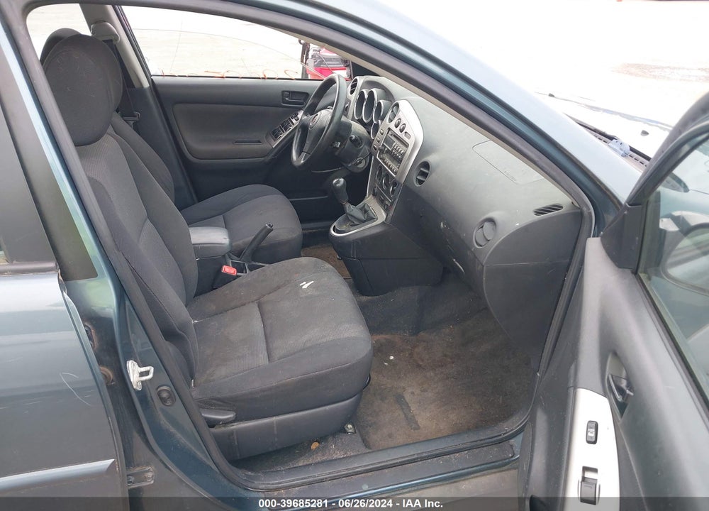 2008 PONTIAC VIBE VIN: 5Y2SL65808Z403999