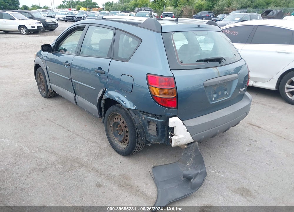 2008 PONTIAC VIBE VIN: 5Y2SL65808Z403999