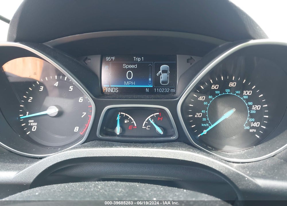 2014 FORD ESCAPE SE VIN: 1FMCU0GX6EUC45563