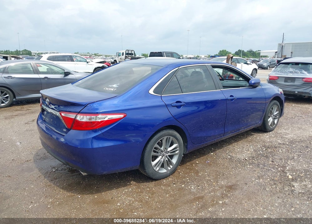 2016 TOYOTA CAMRY SE VIN: 4T1BF1FK2GU565659