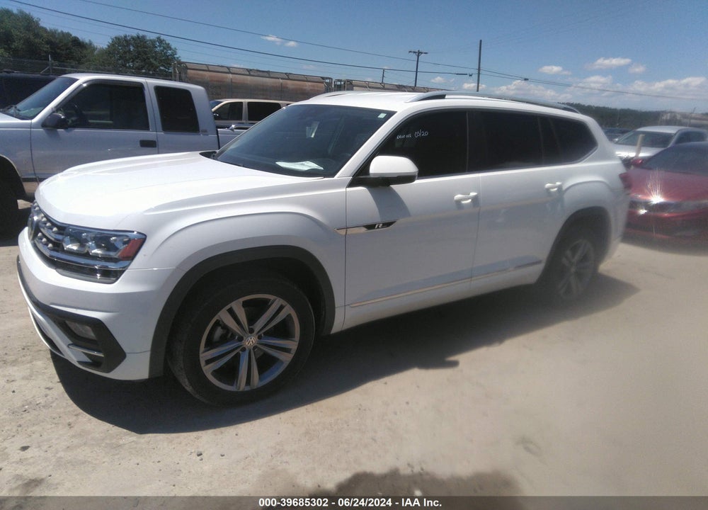 2019 VOLKSWAGEN ATLAS 3.6L V6 SE W/TECHNOLOGY R-LINE VIN: 1V2XR2CA8KC576648