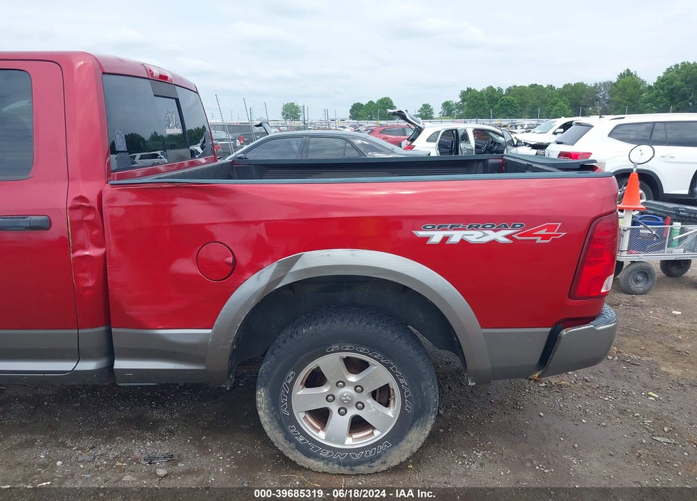 2009 DODGE RAM 1500 SLT/SPORT/TRX VIN: 1D3HV18T99S781604