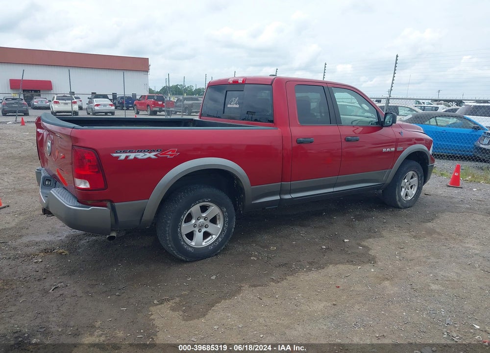 2009 DODGE RAM 1500 SLT/SPORT/TRX VIN: 1D3HV18T99S781604