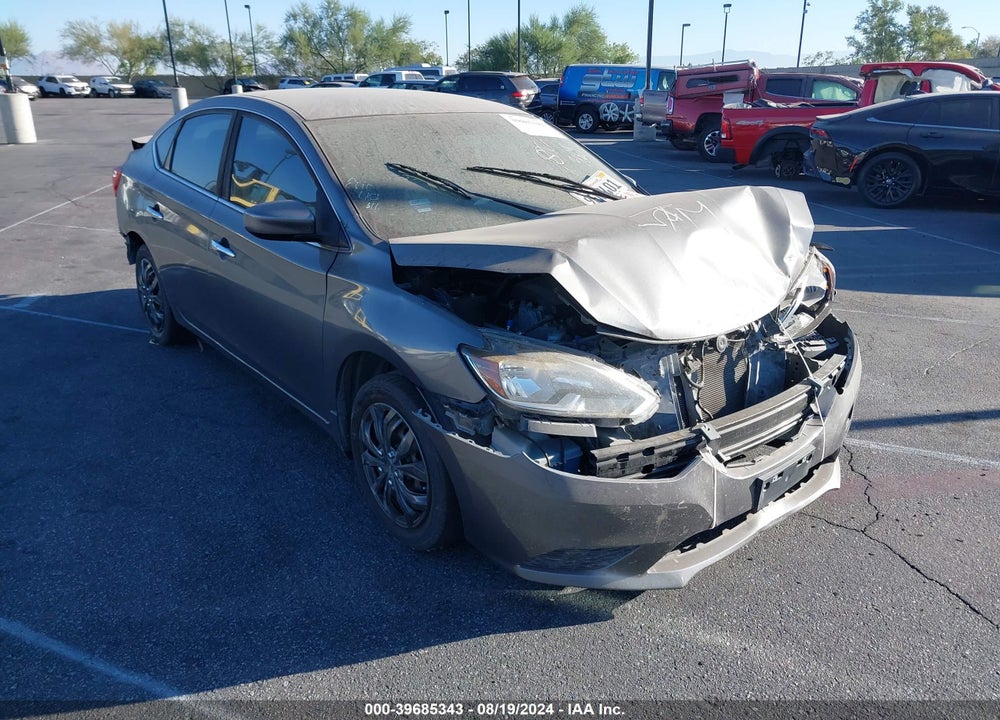 2017 NISSAN SENTRA S VIN: 3N1AB7AP3HY211247